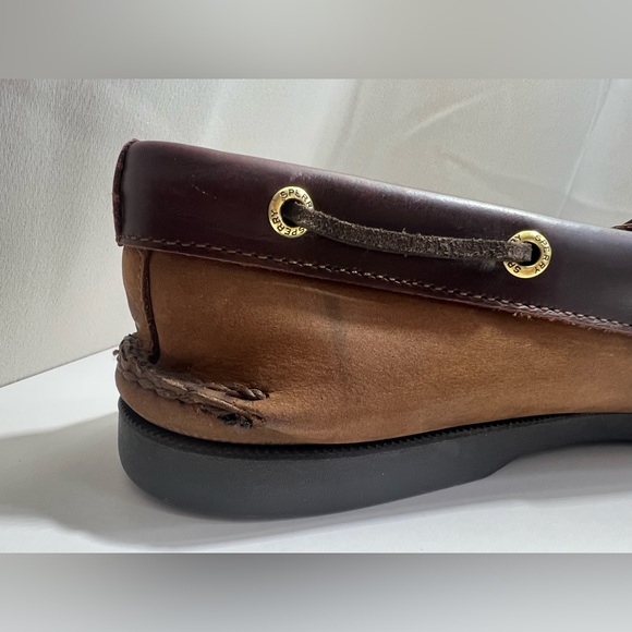 Men’s Sperry Top Sider Boat Shoe Original Authentic Size 11.5 Brown - Picture 5 of 13